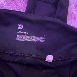 All in Motion Women's Black Cropped Pants